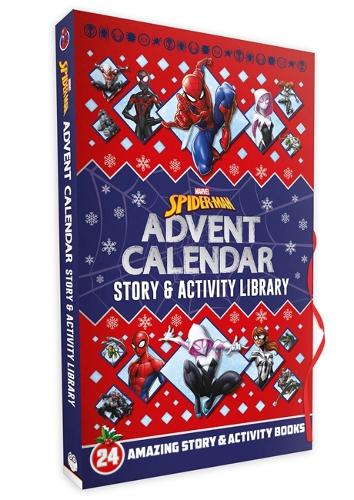 Marvel Spider-Man Advent Calendar Story & Activity Library - Agenda Bookshop