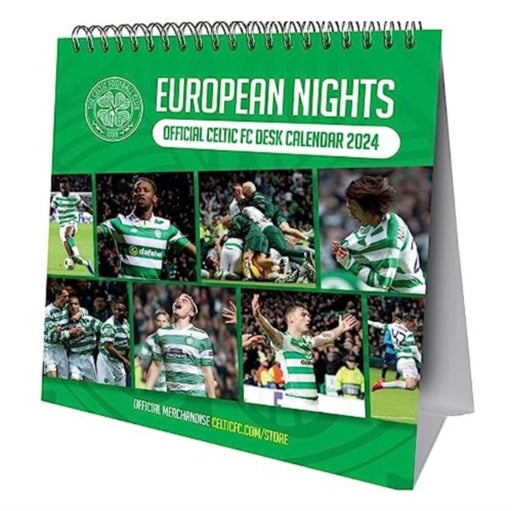 The Celtic FC 2024 Desk Easel Calendar - Agenda Bookshop