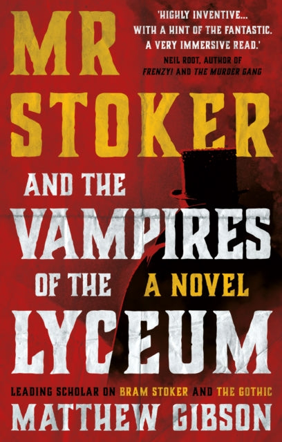 Mr Stoker and the Vampires of the Lyceum - Agenda Bookshop