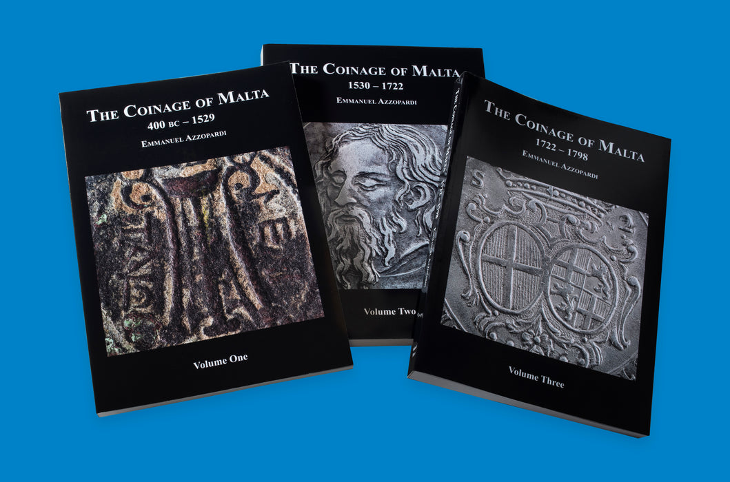 The Coinage of Malta - Pack of 3 Vols - Agenda Bookshop