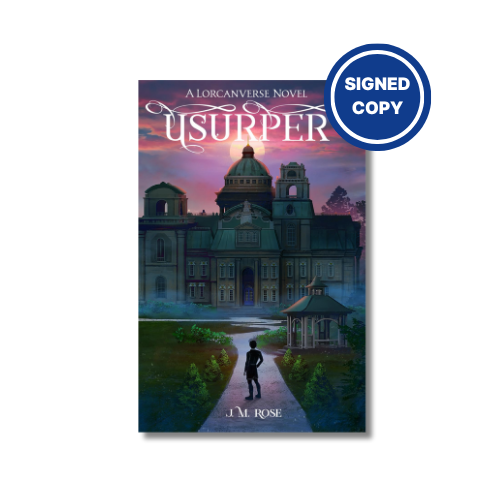Usurper (Children of Lorcan Book 1) SIGNED COPY - Agenda Bookshop