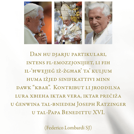 Il-jiem tiegħi ma’ Benedittu... - Agenda Bookshop