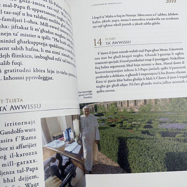Il-jiem tiegħi ma’ Benedittu... - Agenda Bookshop