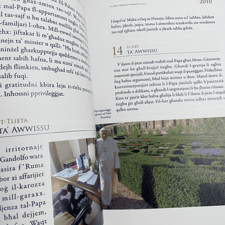 Il-jiem tiegħi ma’ Benedittu... - Agenda Bookshop