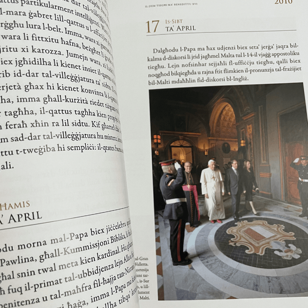 Il-jiem tiegħi ma’ Benedittu... - Agenda Bookshop