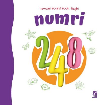 L-Ewwel Board Book Tieghi - Numri - Agenda Bookshop