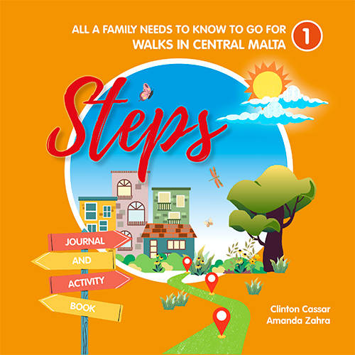 Steps 1: Walks in Central Malta - Agenda Bookshop