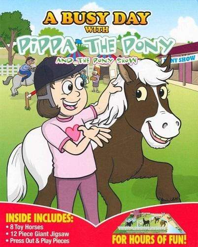 A Busy Day With Pippa The Pony And The Pony Show - Book And Jigsaw - Agenda Bookshop