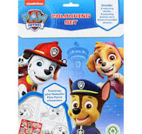 AL Paw Patrol - Colouring Set - Agenda Bookshop
