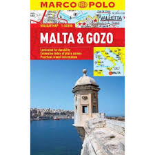 Marco Polo Paper Map - Malta & Gozo - Agenda Bookshop