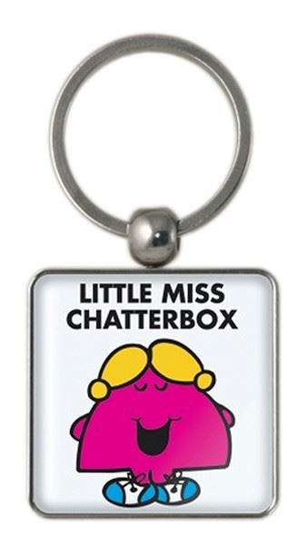 Little Miss Chatterbox Keyring - Agenda Bookshop
