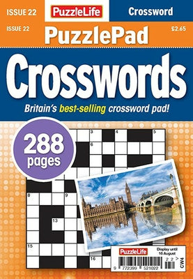 PuzzleLife PuzzlePad Crosswords - Agenda Bookshop