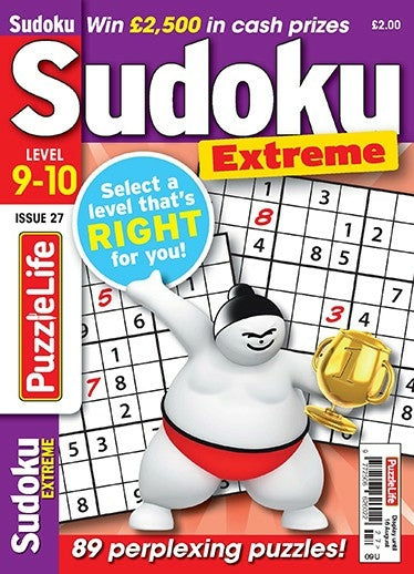 PuzzleLife Sudoku Extreme 9-10 - Agenda Bookshop