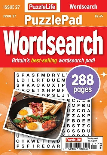 PuzzleLife PuzzlePad Wordsearch - Agenda Bookshop