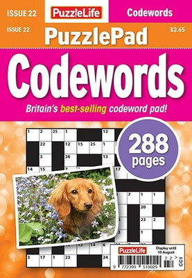PuzzleLife PuzzlePad Codewords - Agenda Bookshop