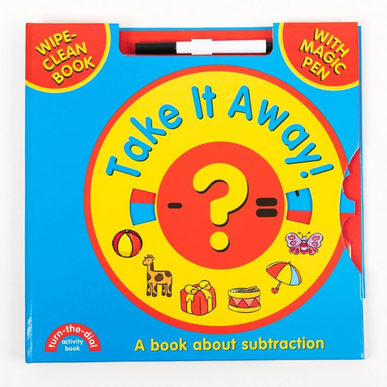 Turn The Dial – Take It Away , Wipe Clean Book - Agenda Bookshop