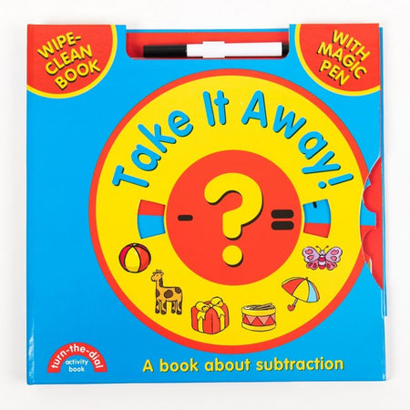 Turn The Dial – Take It Away , Wipe Clean Book - Agenda Bookshop