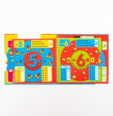 Turn The Dial – Take It Away , Wipe Clean Book - Agenda Bookshop