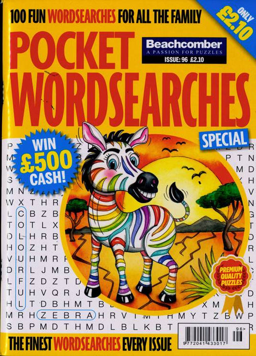 Pocket Wordsearches Special - Agenda Bookshop