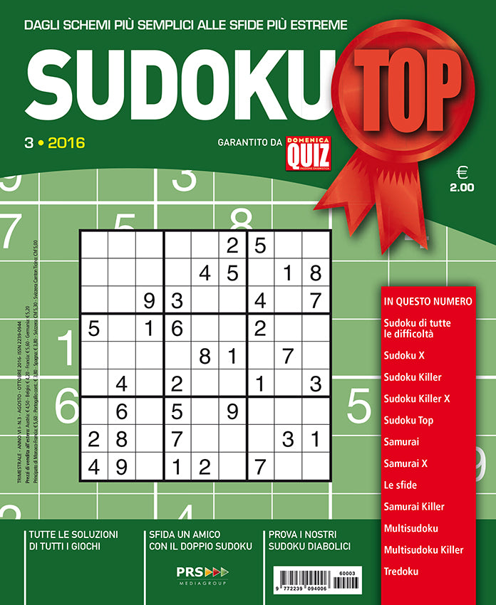 SUDOKU TOP - Agenda Bookshop