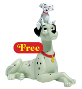 Pango & Pepper Figurine - FREE with full Disney Storybook Collection - My Little Library - Agenda Bookshop