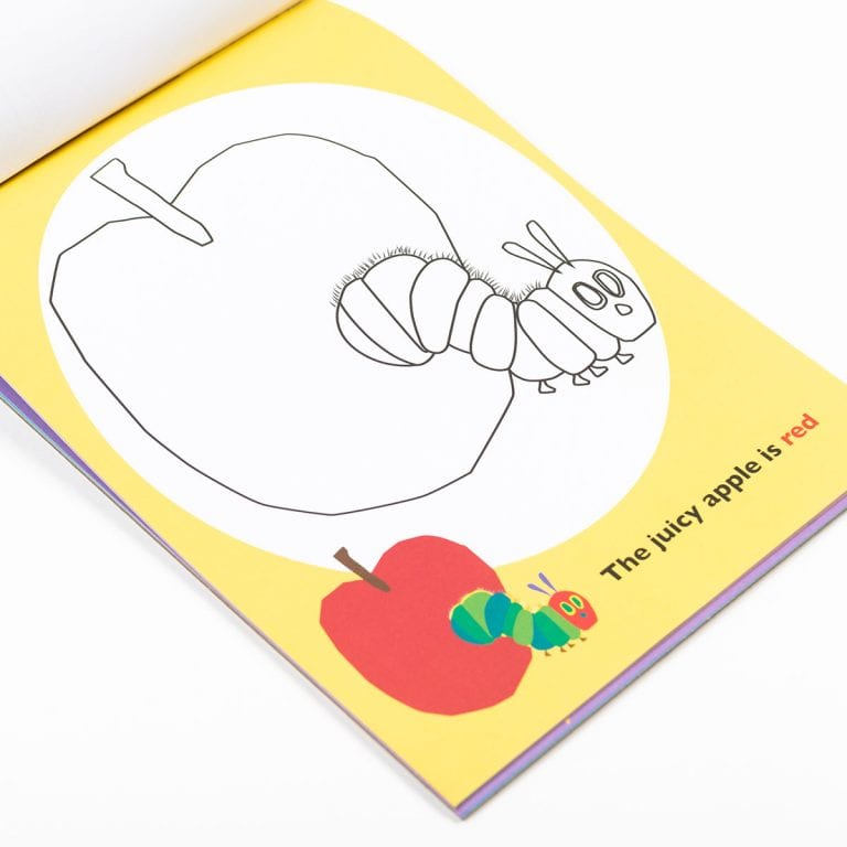 The Very Hungry Caterpillar Copy Colour Pad - Agenda Bookshop