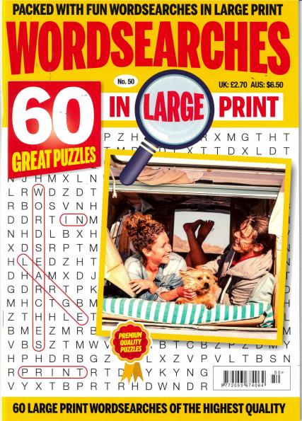 Wordsearches in Large Print - Agenda Bookshop