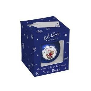 Elliot Christmas Tree Ball - Baby's First Christmas - Agenda Bookshop