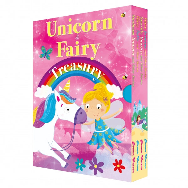 Unicorn and Fairy Treasury Slip Case - Agenda Bookshop