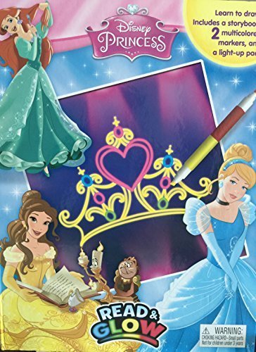 PD READ & GLOW: DISNEY PRICESS - Agenda Bookshop