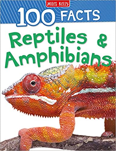 MK 100 FACTS REPTILES & AMPHIBIANS - Agenda Bookshop