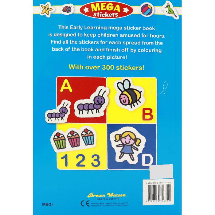 Mega Stickers - Early Learning - Agenda Bookshop