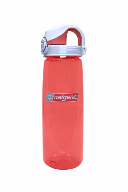 650ml On-The-Fly Lock-Top Bottle - Coral with Frost Coral Cap - Agenda Bookshop