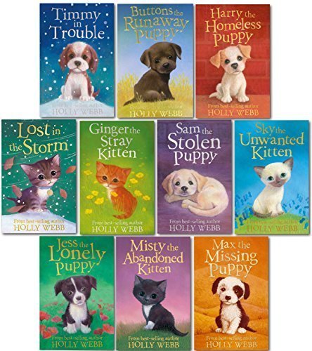 Holly Webb - Series 1 - Puppy and Kitten 10 Books Collection Set (Animal Stories - Pet Rescue Adventures - Books 1 to 10) - Agenda Bookshop