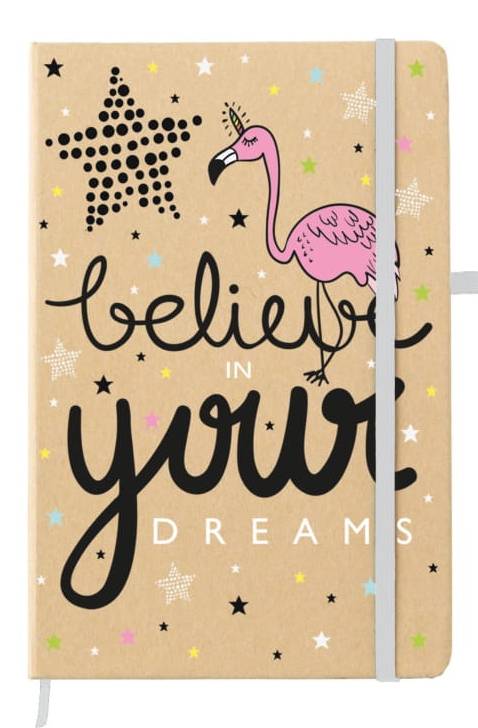 Believe in Your Dreams A5 Notebook - Agenda Bookshop
