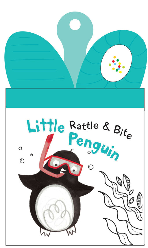 RATTLE & TEETHER BOOK: LITTLE PENGUIN - Agenda Bookshop