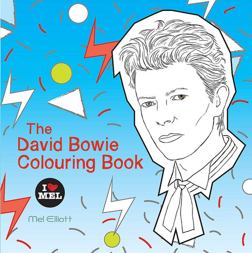 David Bowie Colouring Book - Agenda Bookshop