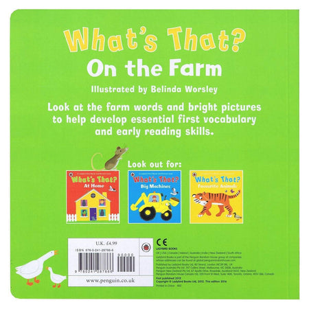 LB WHAT'S THAT? ON THE FARM - Agenda Bookshop