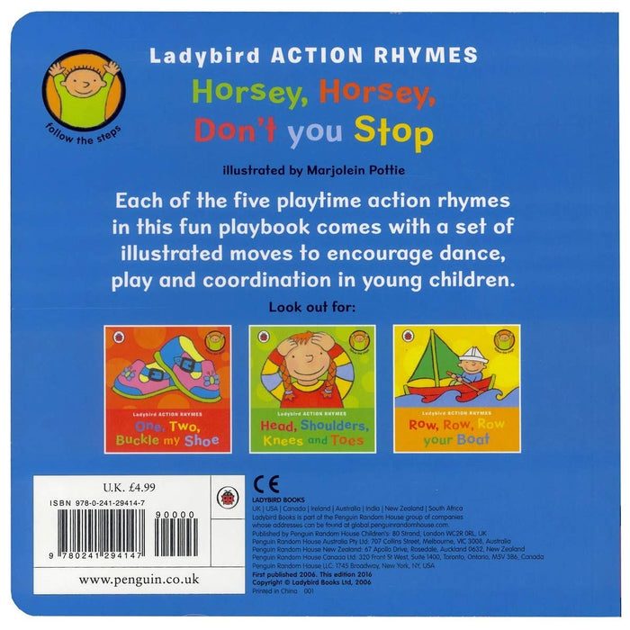 Ladybird Action Rhymes: Horsey Horsey, Don't You Stop - Agenda Bookshop