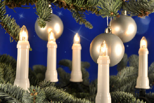 Christmas Lighting Chain with 16 Candles - Agenda Bookshop