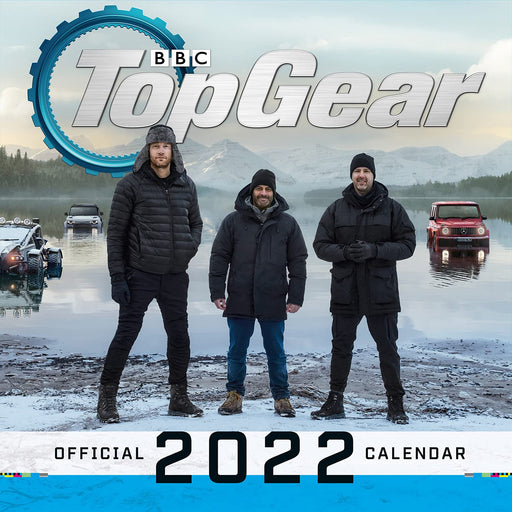 The Official Top Gear Square Calendar 2022: 2022 - Agenda Bookshop