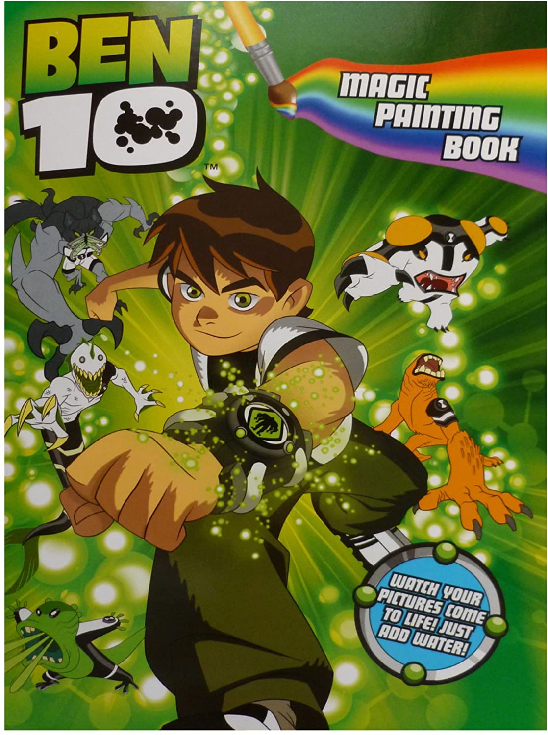 Ben 10: Magic Painting Colouring Book - Agenda Bookshop