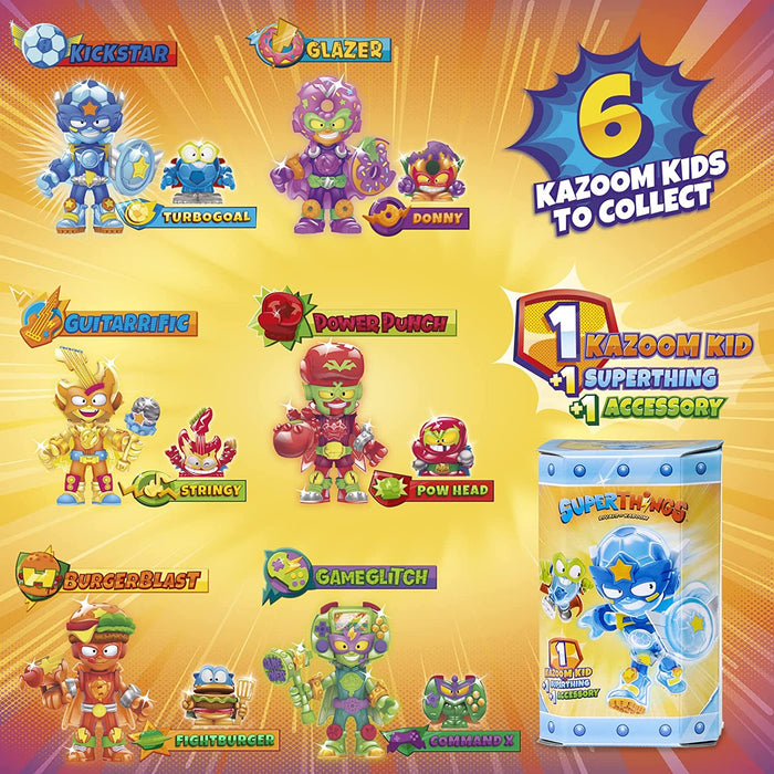 SUPERTHINGS Kazoom Kids – Complete Kazoom Kids collection. Each Kazoom Kid  comes with 1 SuperThing and 1 combat accessory : Buy Online at Best Price  in KSA - Souq is now : Toys