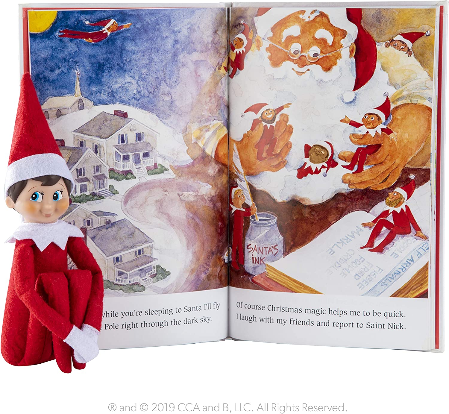 The Elf on the Shelf - Boy Light - Agenda Bookshop