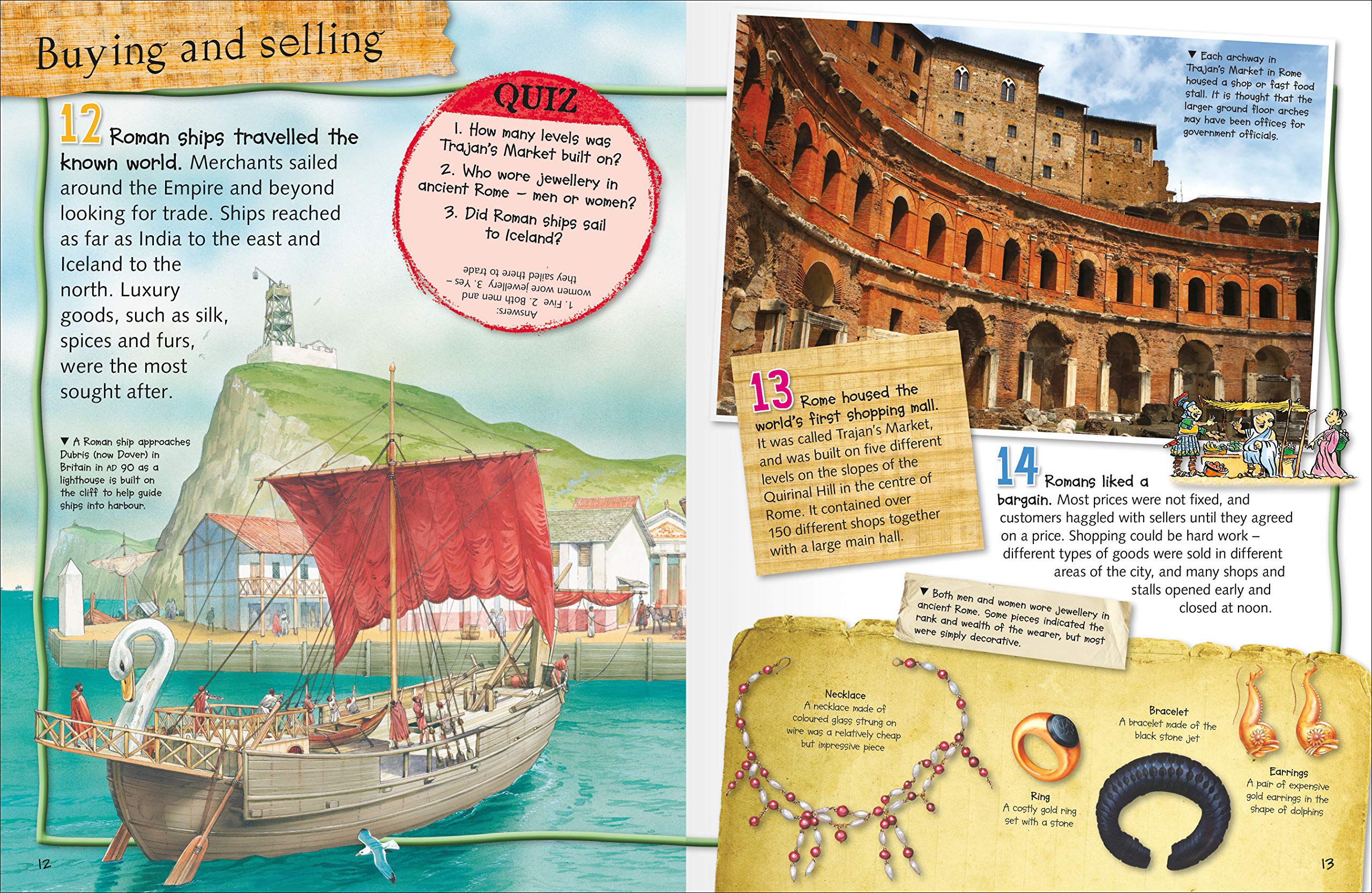 100 Facts Ancient Rome: Bursting with Detailed Images, Activities and Exactly 100 Amazing Facts - Agenda Bookshop