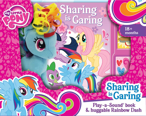 My Little Pony - Sharing is Caring Sound Book and Rainbow Dash Plush - Agenda Bookshop