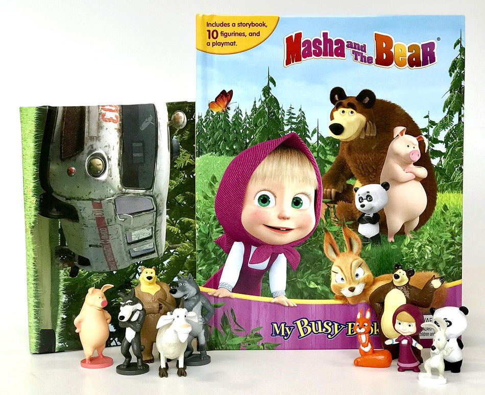 PD BUSY BOOK: Masha & The Bear - Agenda Bookshop
