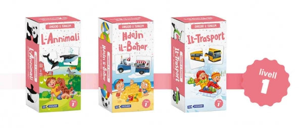 Għaqqad u Tgħallem – Ħdejn il-Baħar Livell 1 - Agenda Bookshop