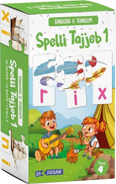 Għaqqad u Tgħallem – Spelli Tajjeb 1  Livell 4 - Agenda Bookshop