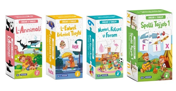 Għaqqad u Tgħallem – Spelli Tajjeb 1  Livell 4 - Agenda Bookshop